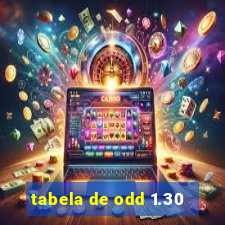 tabela de odd 1.30